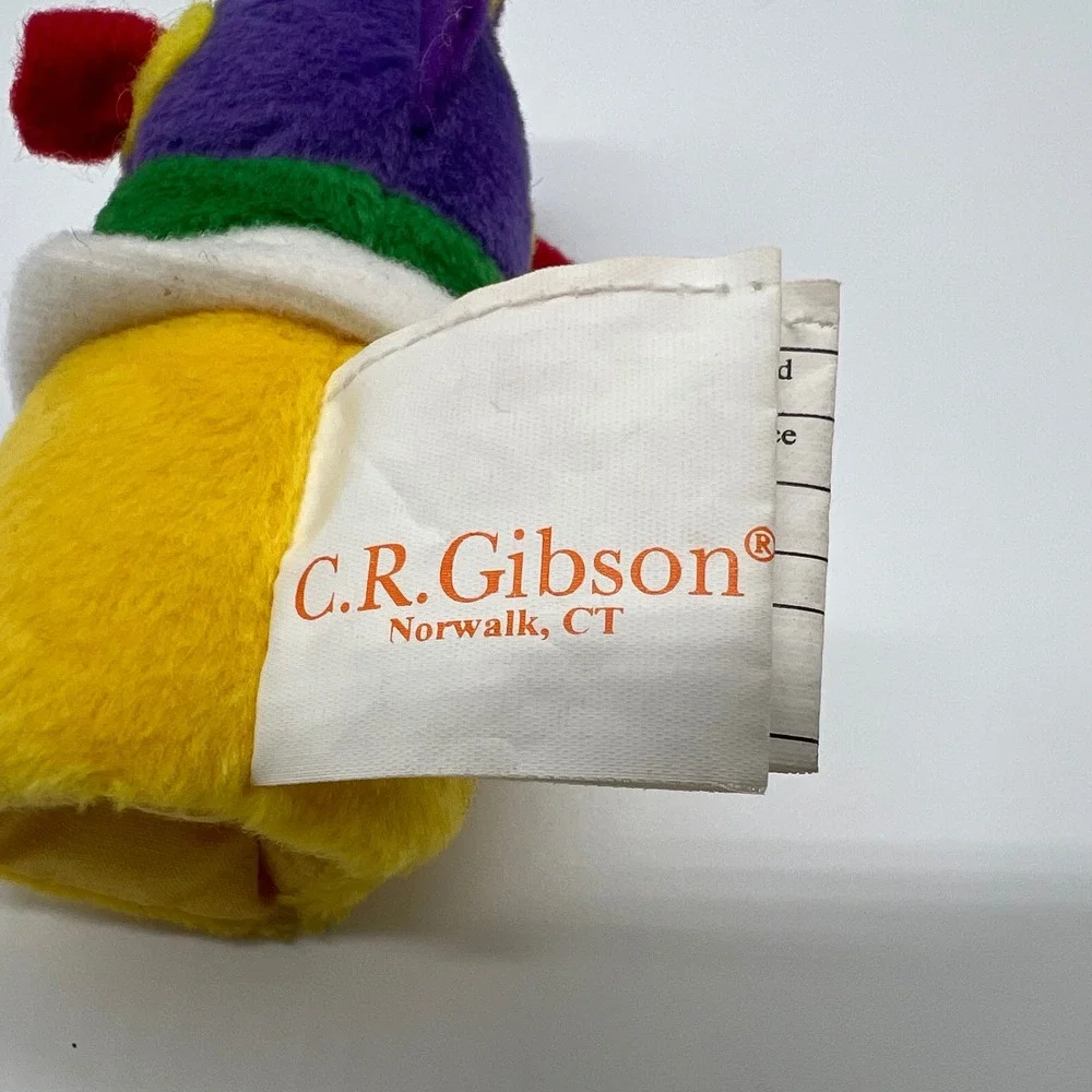 Vintage 1998 Veggietales C.R Gibson LarryBoy The Cucumber Finger Puppet